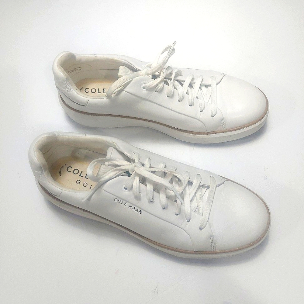 Cole Haan Men's Granpro Topspin White Sneakers Sz 9.5M